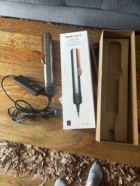 Authentic Dyson Airstrait Straightener (Nickel/Copper) - Like New